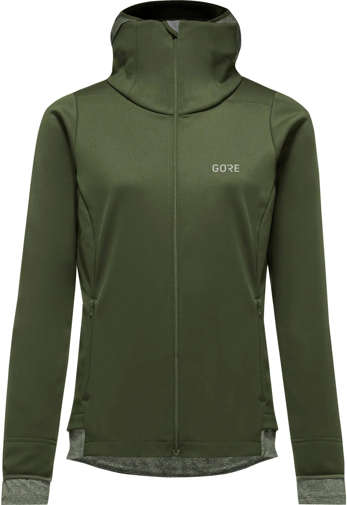 GOREWEAR R3 Thermo Laufjacke Damen utility green im Online Shop von kaufen