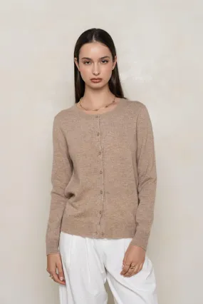 LANGÄRMELIGER CARDIGAN AUS 100 % KASCHMIR