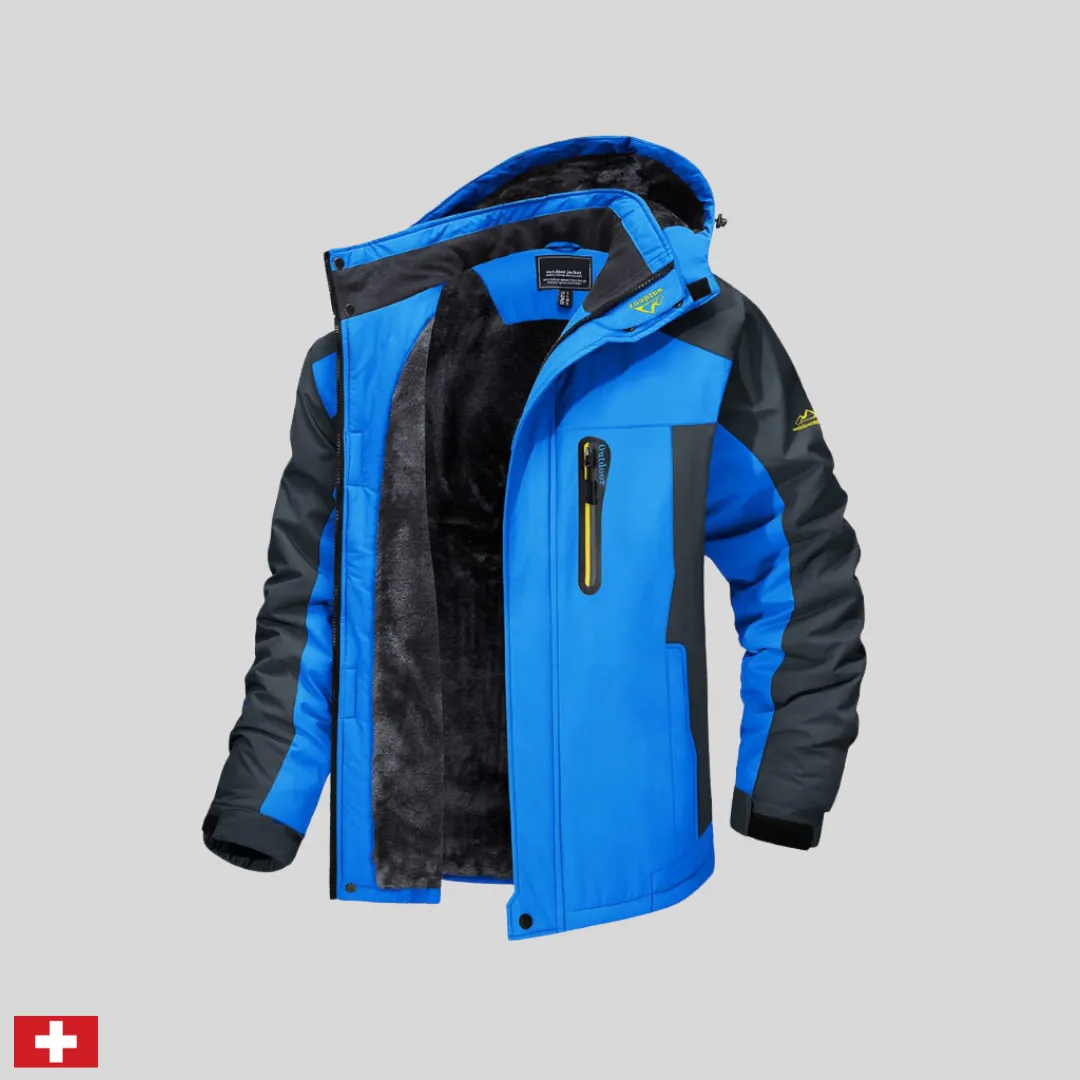 Peak Winterjacke | Premium herren Winterjacke mit Fleece