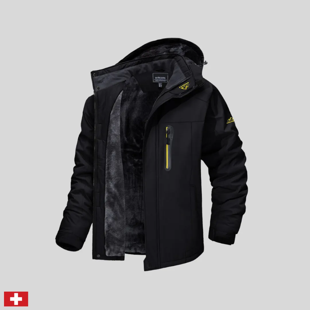 Peak Winterjacke | Premium herren Winterjacke mit Fleece
