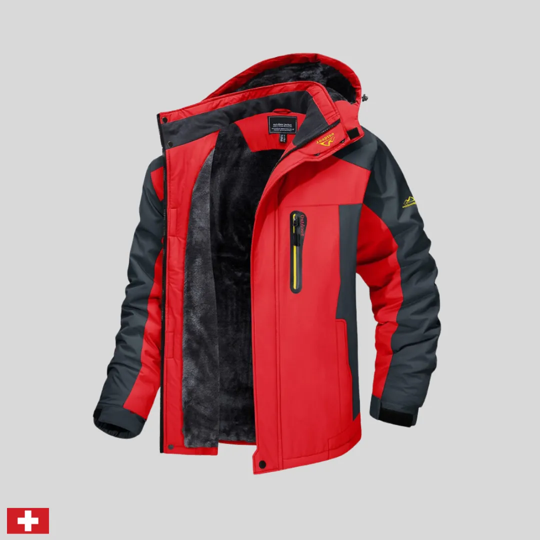 Peak Winterjacke | Premium herren Winterjacke mit Fleece