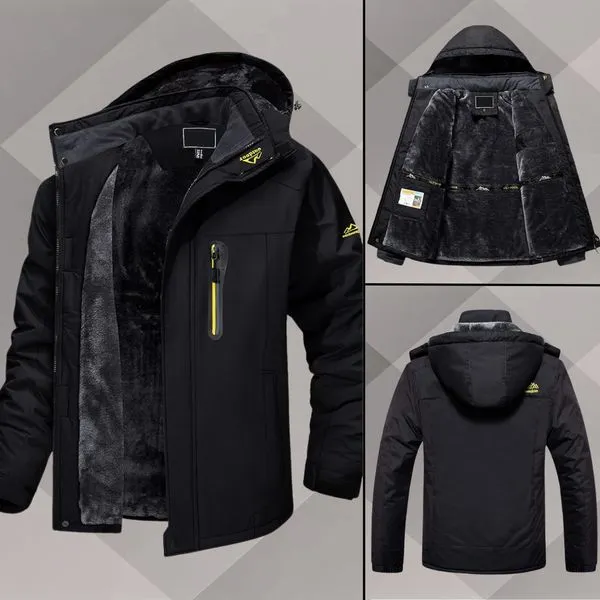 Peak Winterjacke | Premium herren Winterjacke mit Fleece