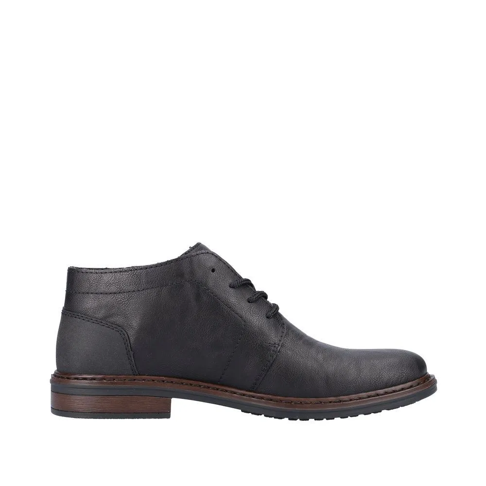 Rieker Antistress Herren Schnürstiefel Extraweite schwarz S23 17604-00