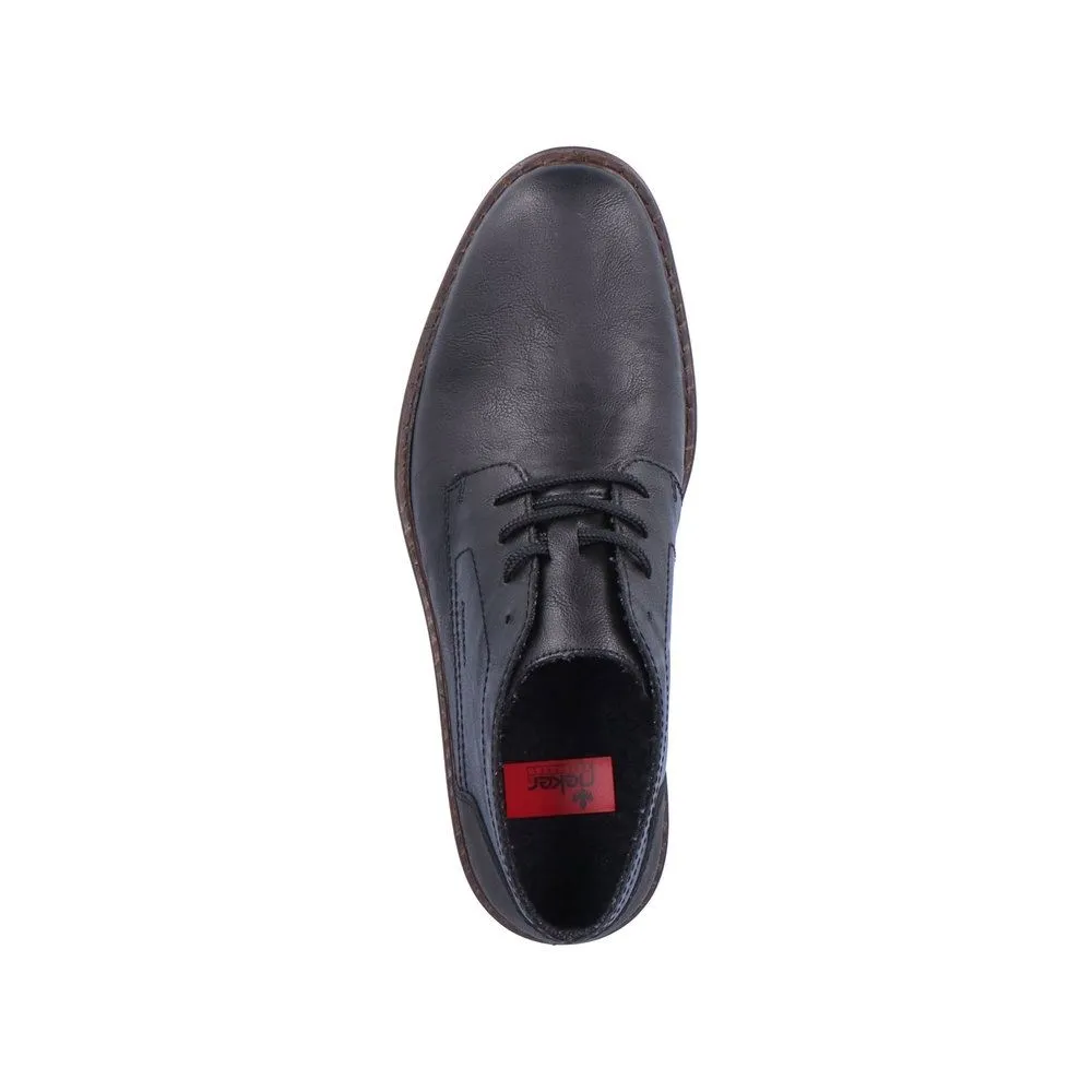 Rieker Antistress Herren Schnürstiefel Extraweite schwarz S23 17604-00