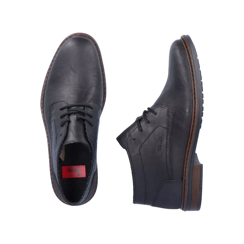 Rieker Antistress Herren Schnürstiefel Extraweite schwarz S23 17604-00