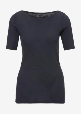 Slub-Jersey-T-Shirt loose