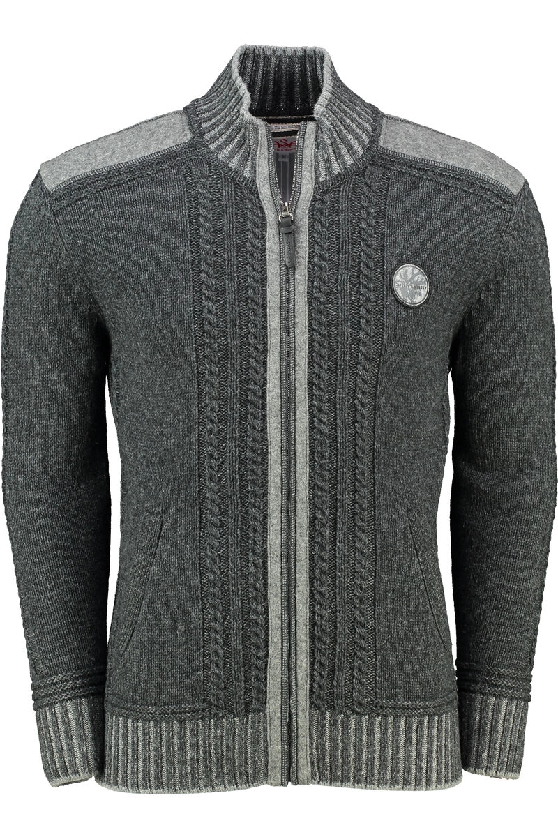 SPIETH & WENSKY Strickjacke Erato anthrazit