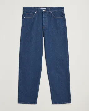 Straight Fit Jeans Stone Washed Indigo