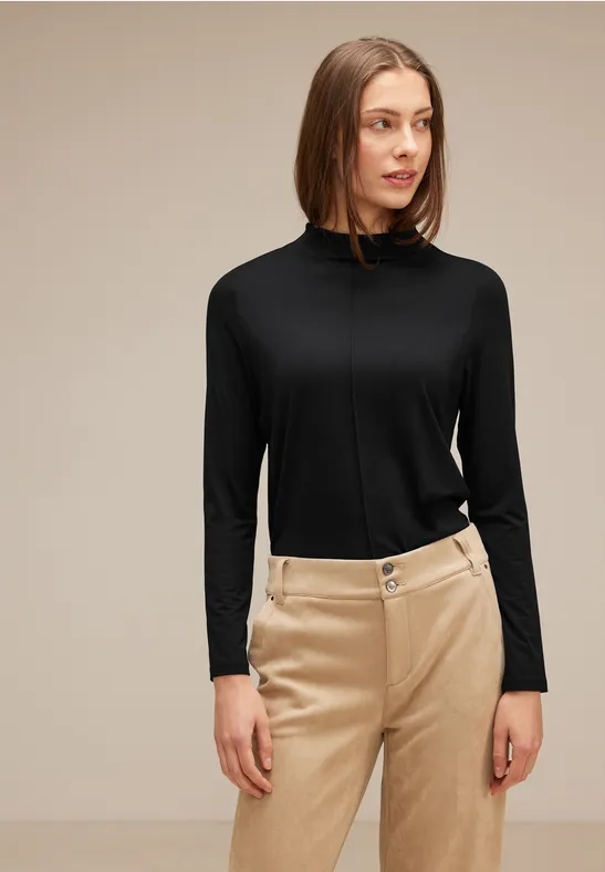 Street One Basic Langarmshirt 